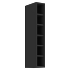 Dulap superior cu polita ARAKA/MENZO/SIBER 15 G-90 OTW, negru