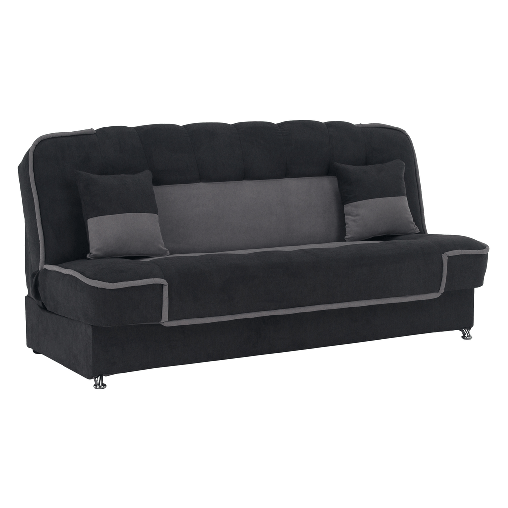 Canapea extensibila PERSI, gri inchis/gri deschis