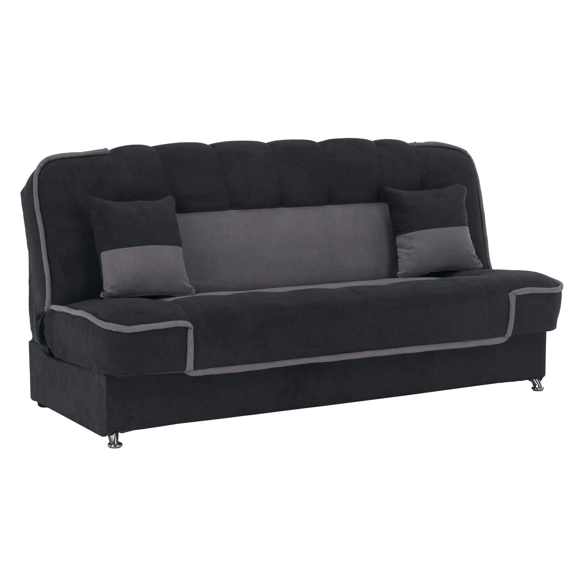 Canapea extensibila PERSI, gri inchis/gri deschis