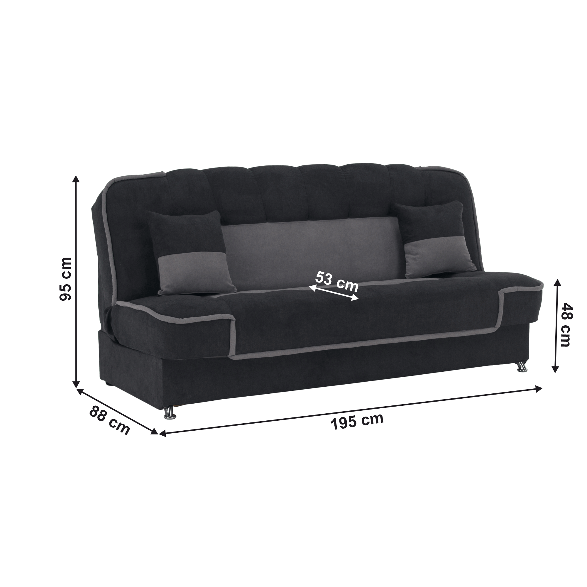 Canapea extensibila PERSI, vedere 3