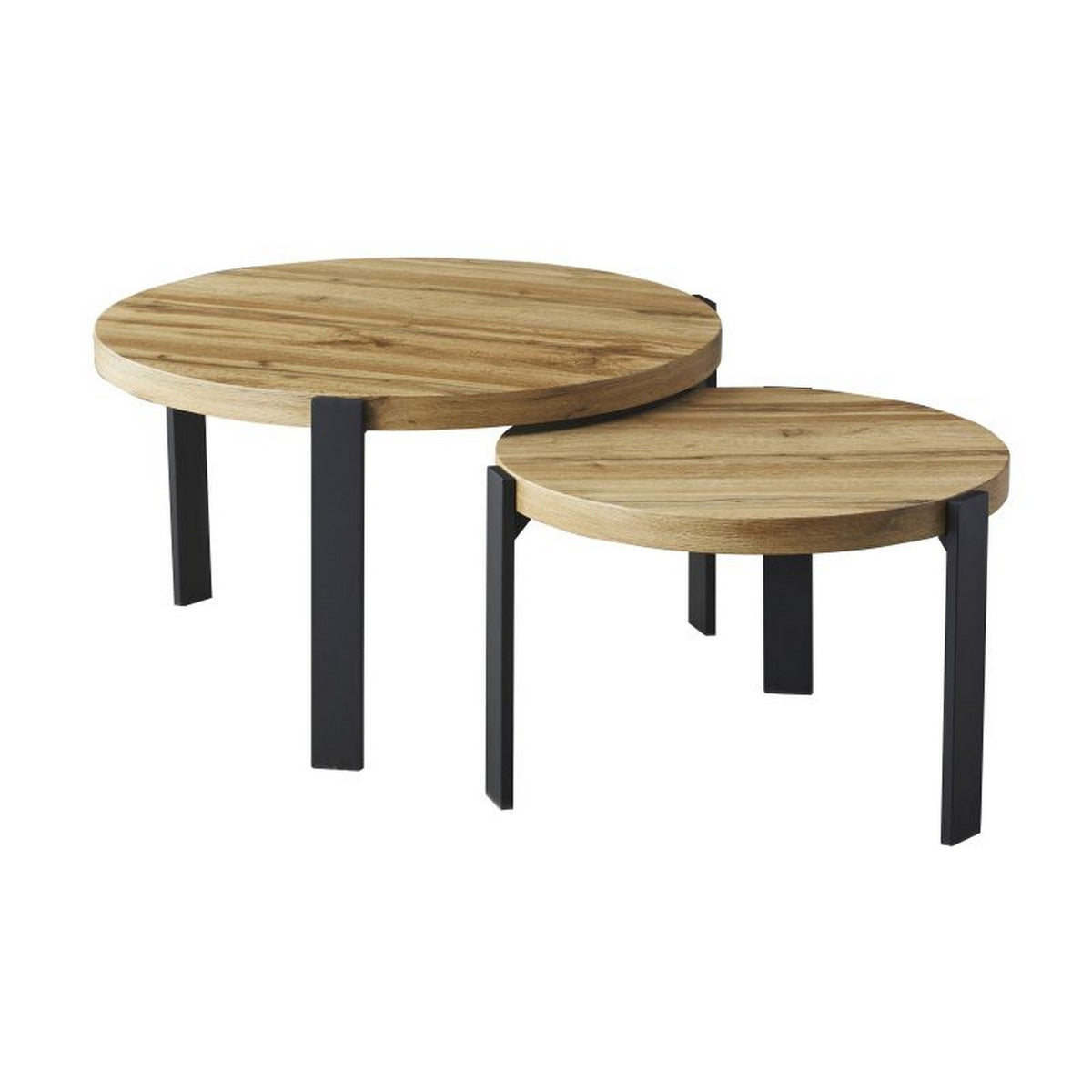 Masuta POLO, stejar / negru