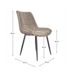 Scaun tapitat SARIN, vedere 7