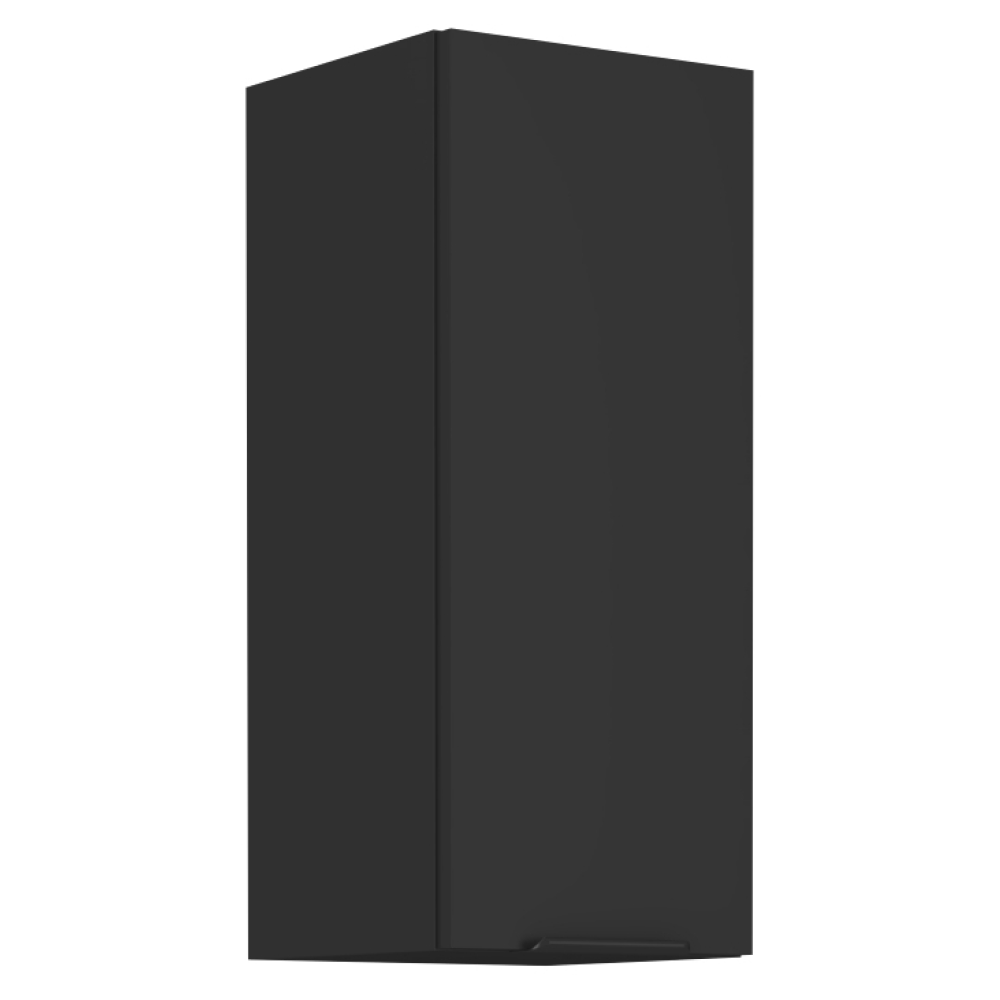 Dulap superior SIBER 30 G-72 1F, negru