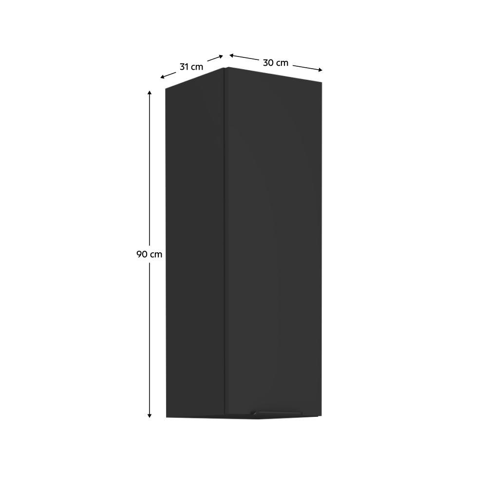 Dulap bucatarie modular SIBER 30 G-90 1F, vedere 3