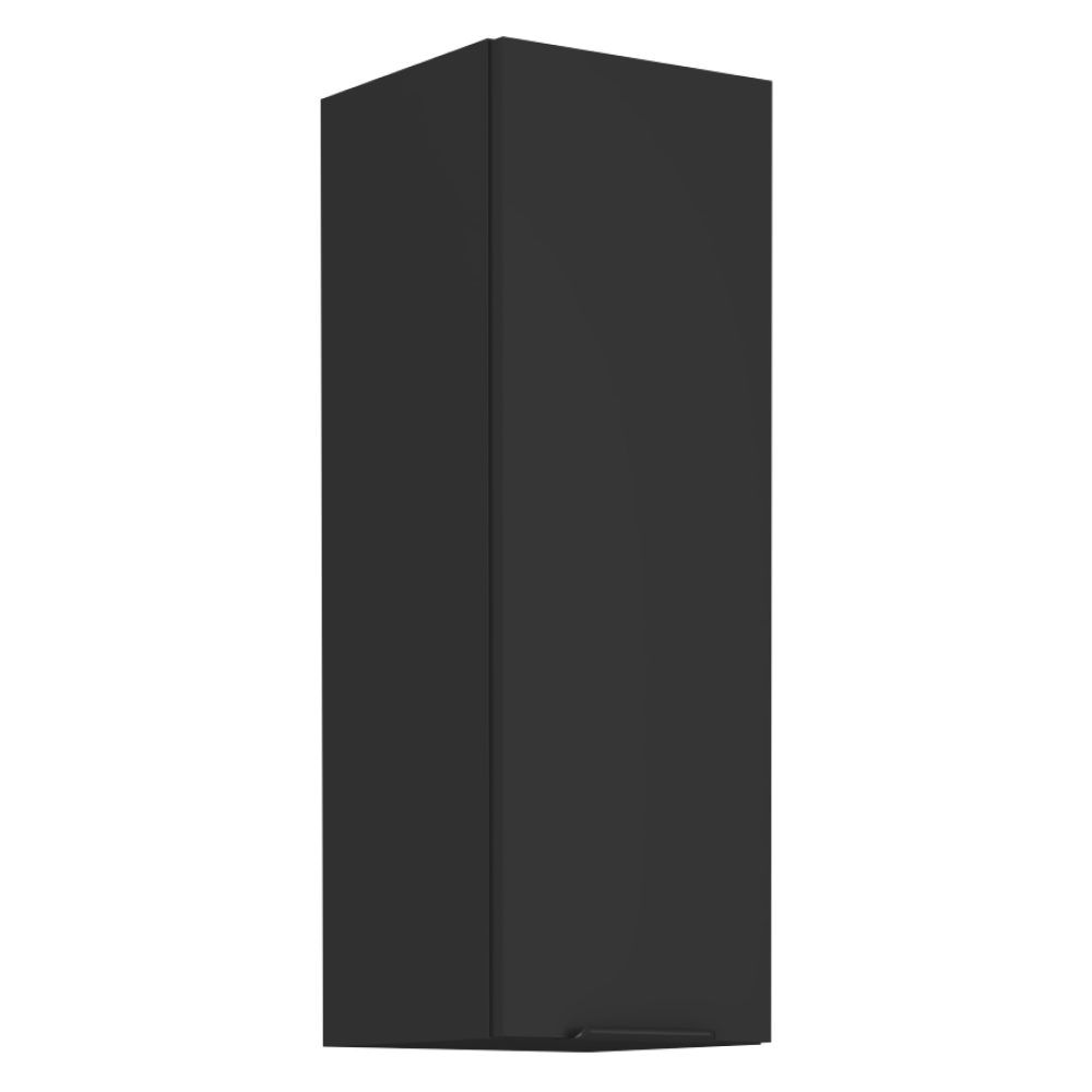 Dulap superior SIBER 30 G-90 1F, negru