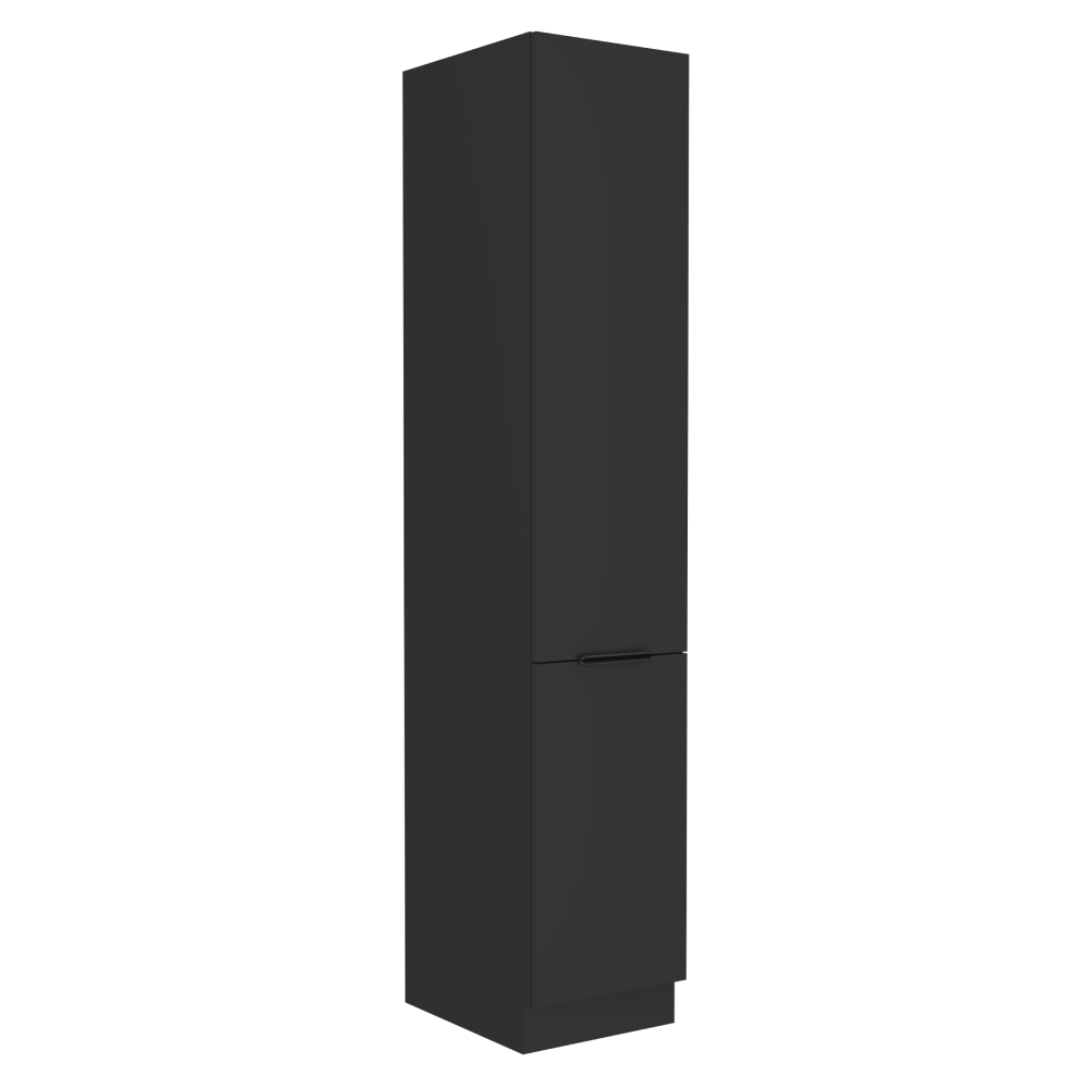 Dulap inalt SIBER 40 DK-210 2F, negru