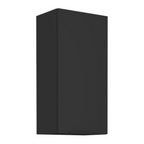 Dulap superior SIBER 45 G-90 1F, negru