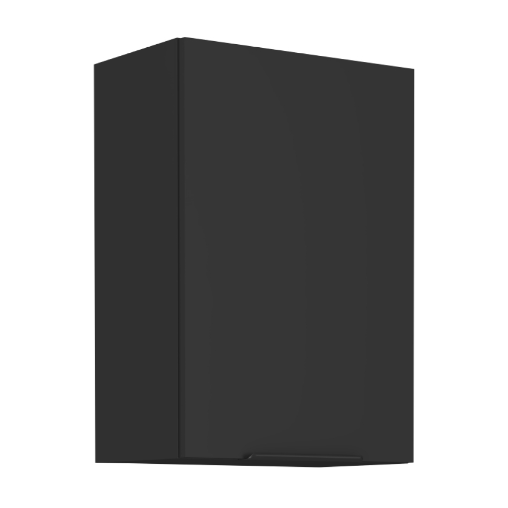 Dulap de sus SIBER 50 G-72 1F, negru