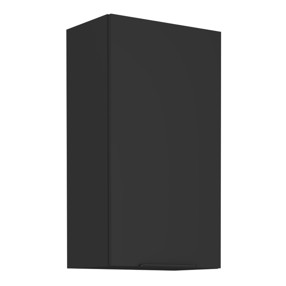 Dulap de sus SIBER 50 G-90 1F, negru