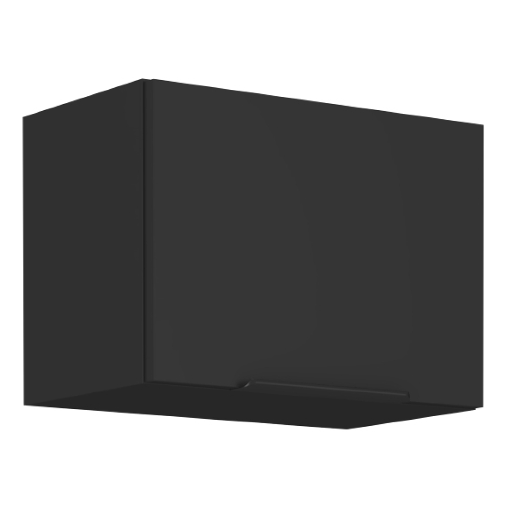 Dulap superior SIBER 50 GU-36 1F, negru