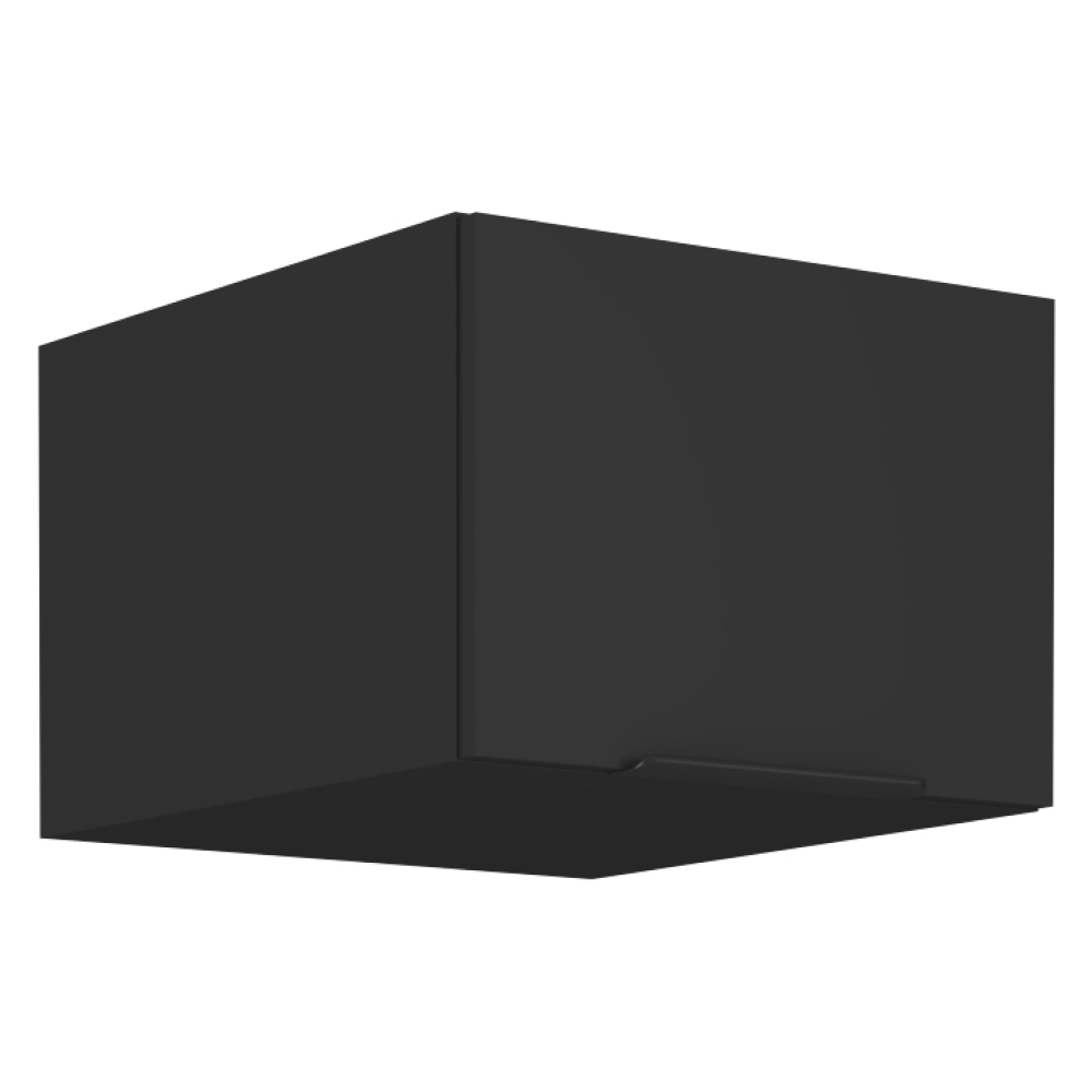 Dulap superior SIBER 50 NAGU-36 1F, negru