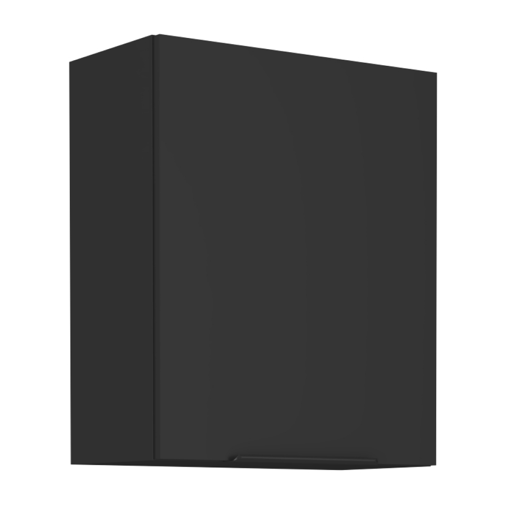 Dulap de sus SIBER 60 G-72 1F, negru