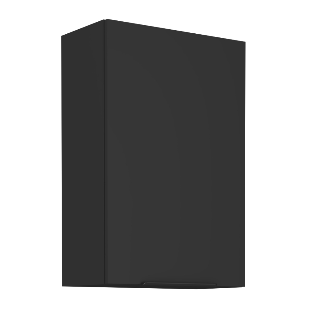 Dulap de sus SIBER 60 G-90 1F, negru