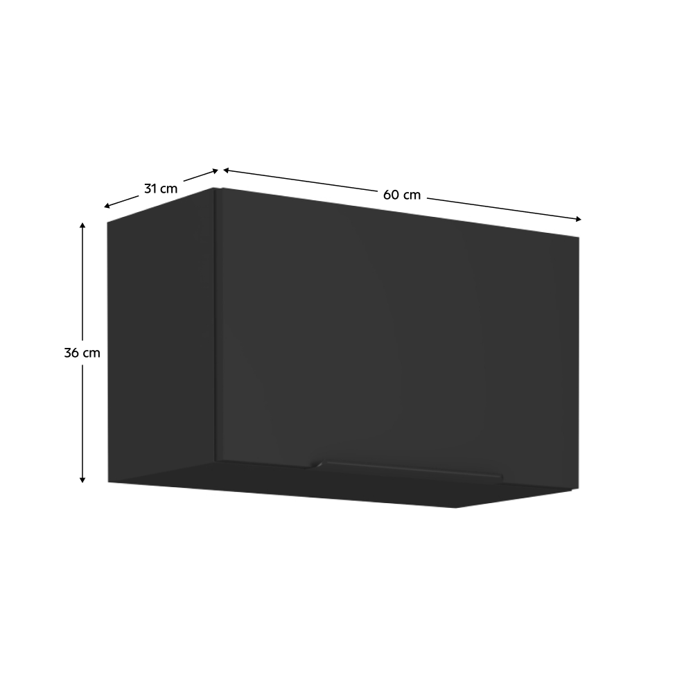 Dulap bucatarie modular SIBER 60 GU-36 1F, vedere 3