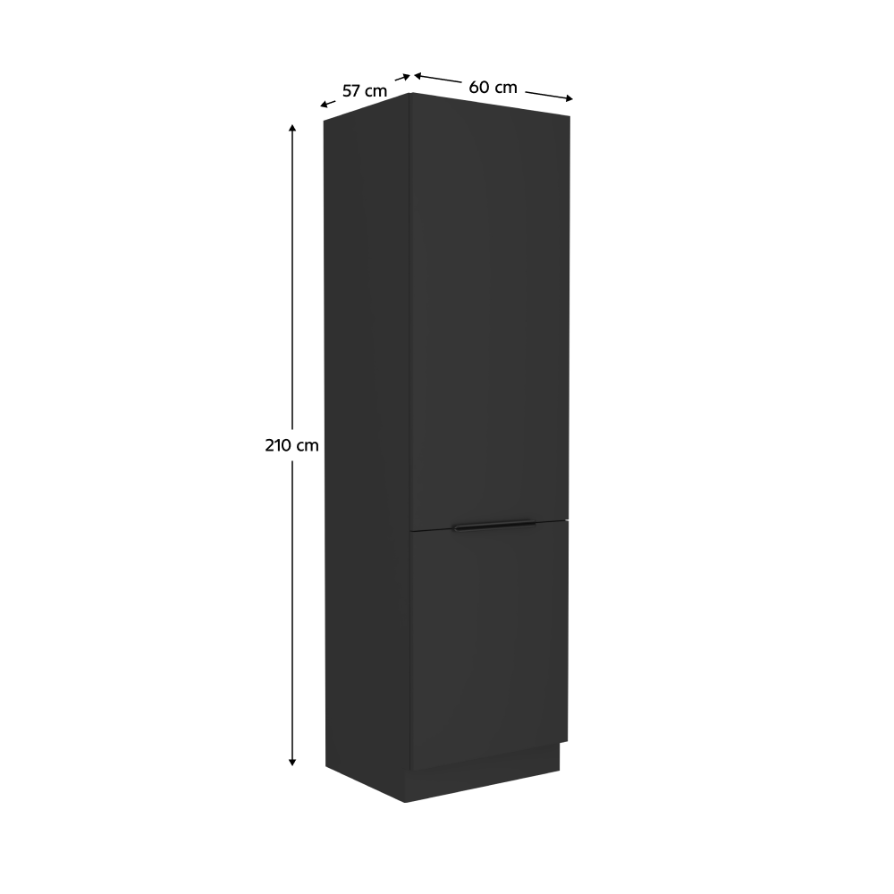 Dulap bucatarie SIBER, negru