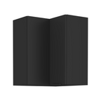 Dulap de colt superior SIBER 60x60 GN-72 2F, negru