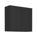 Dulap de sus SIBER 80 G-72 2F, negru