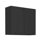 Dulap de sus SIBER 80 G-72 2F, negru