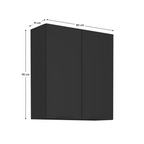 Dulap bucatarie modular SIBER 80 G-90 2F, vedere 3