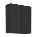Dulap de sus SIBER 80 G-90 2F, negru