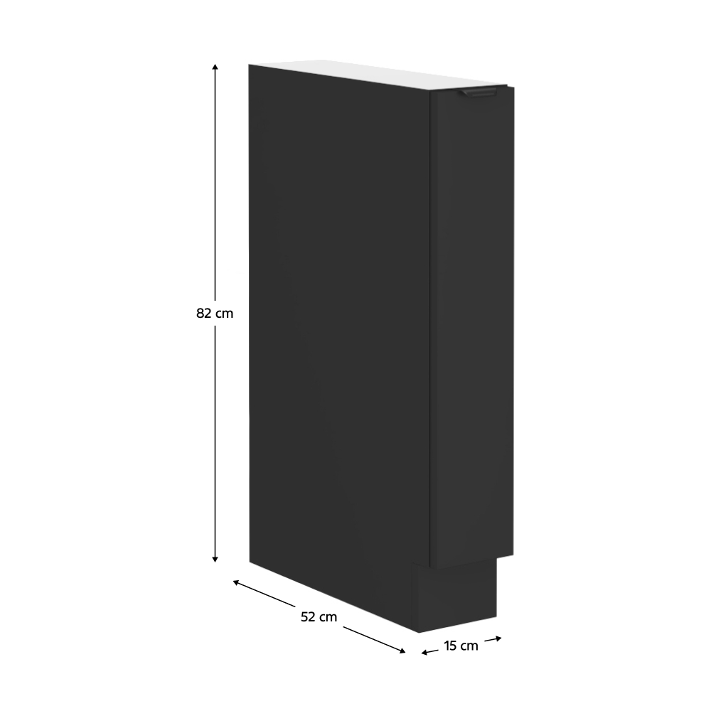 Dulap bucatarie modular SIBER 15 D CARGO BB, vedere 3