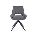 Scaun rotativ TELLO, gri/negru