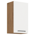Cabinet superior VEGA 40 G-72 1F, stejar Lancelot/alb extra lucios HG