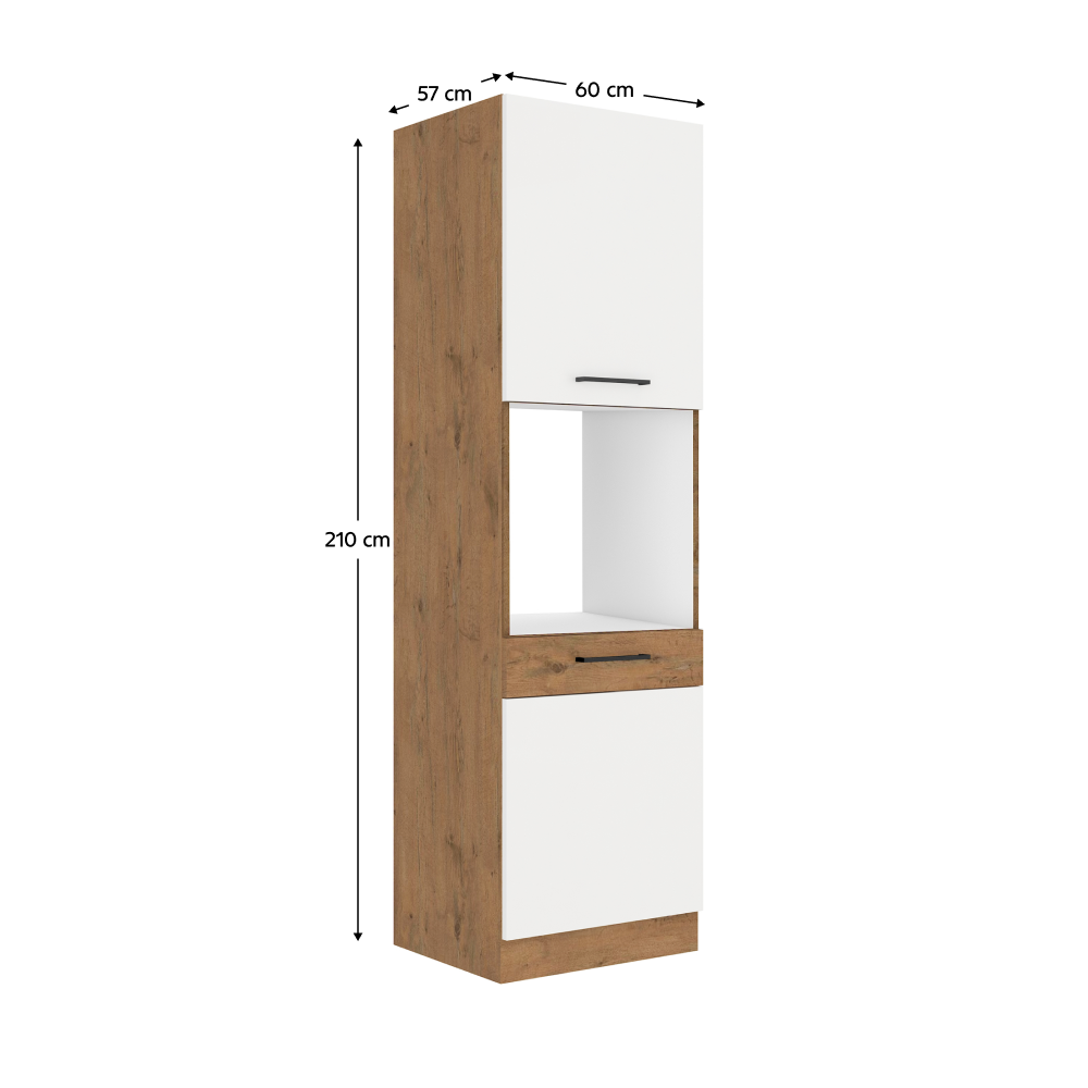 Dulap bucatarie modular VEGA 60 DP-210 2F, vedere 3