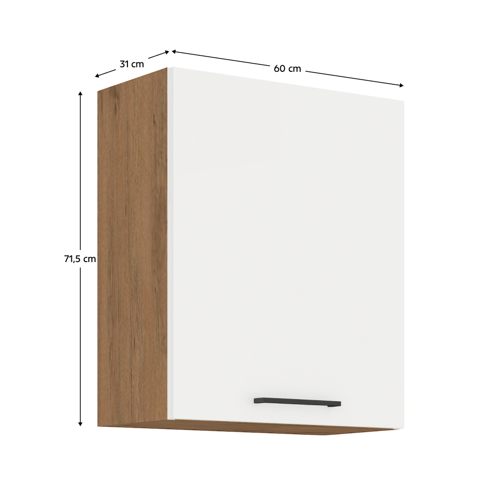 Dulap bucatarie modular VEGA 60 G-72 1F, vedere 3