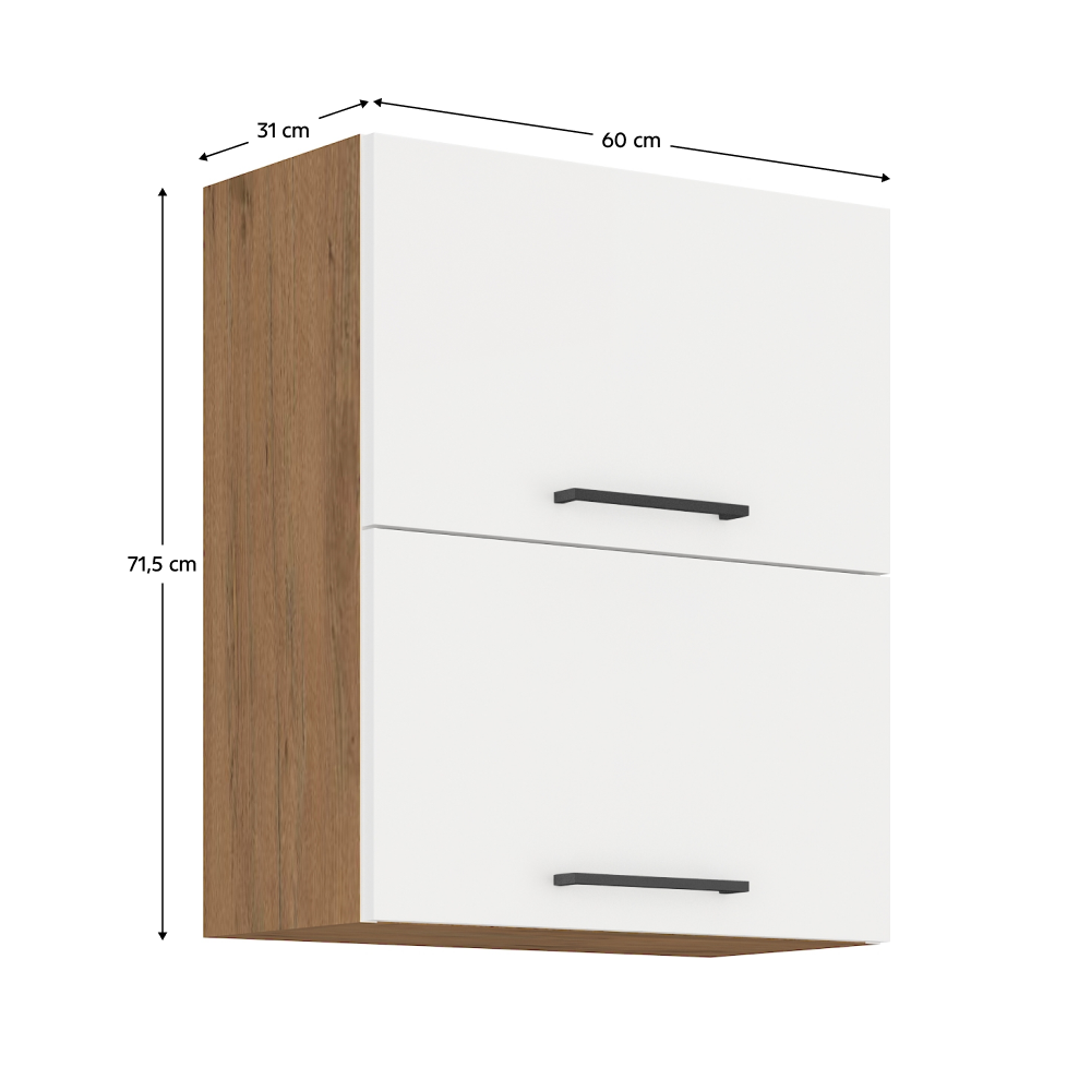 Dulap bucatarie modular VEGA 60 GU-72 2F, vedere 3
