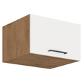 Cabinet superior VEGA 60 NAGU-36 1F, stejar Lancelot/alb extra lucios HG