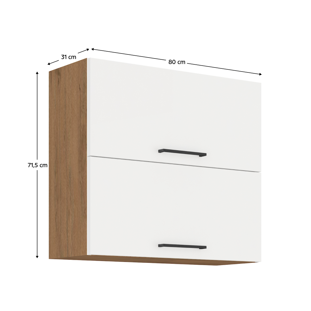 Dulap bucatarie modular VEGA 80 GU-72 2F, vedere 3