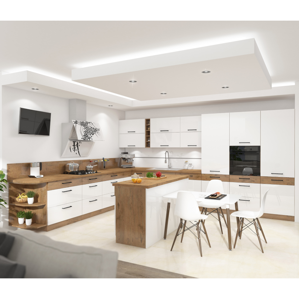 Dulap bucatarie modular VEGA D40 3S BB, vedere 4