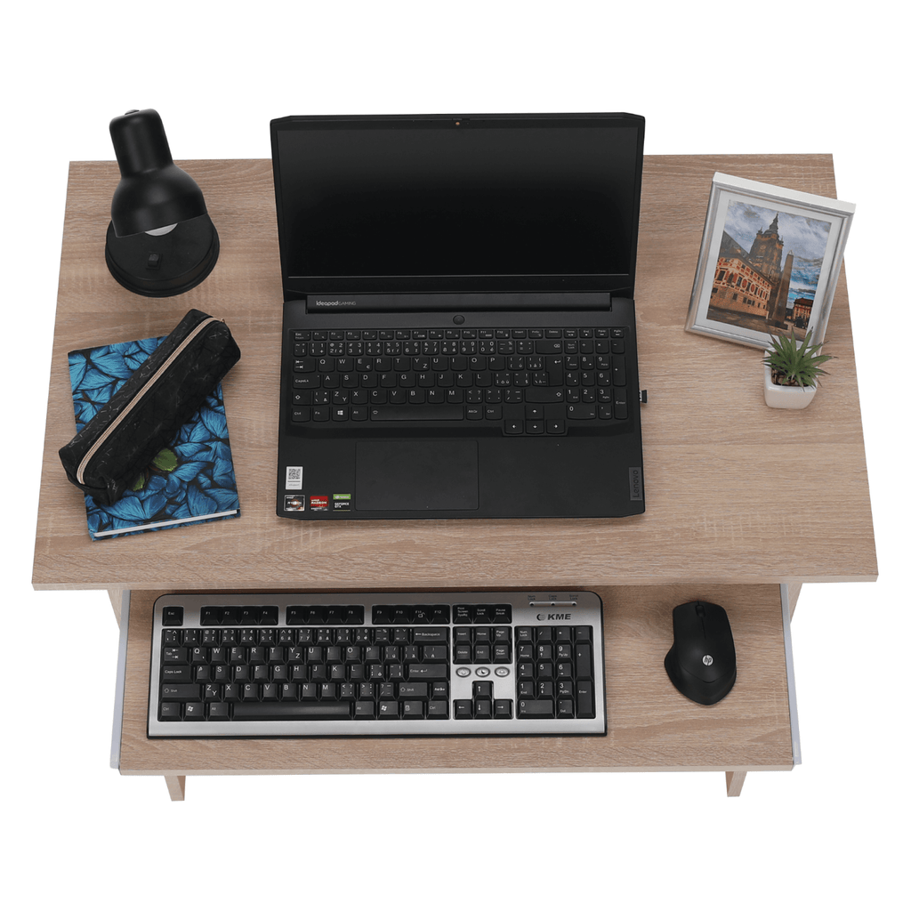 Birou PC VERNER, stejar sonoma