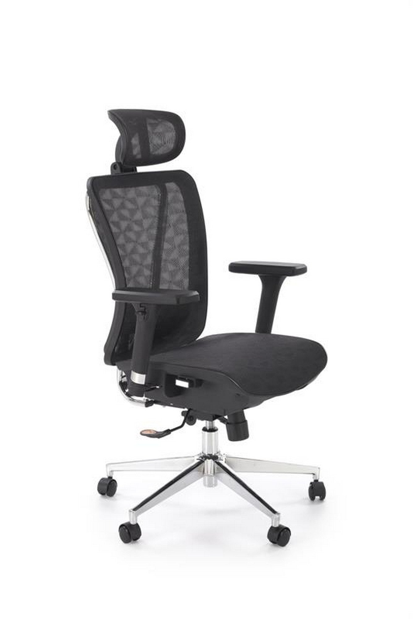 Scaun birou VIXEN, stofa clasica/metal