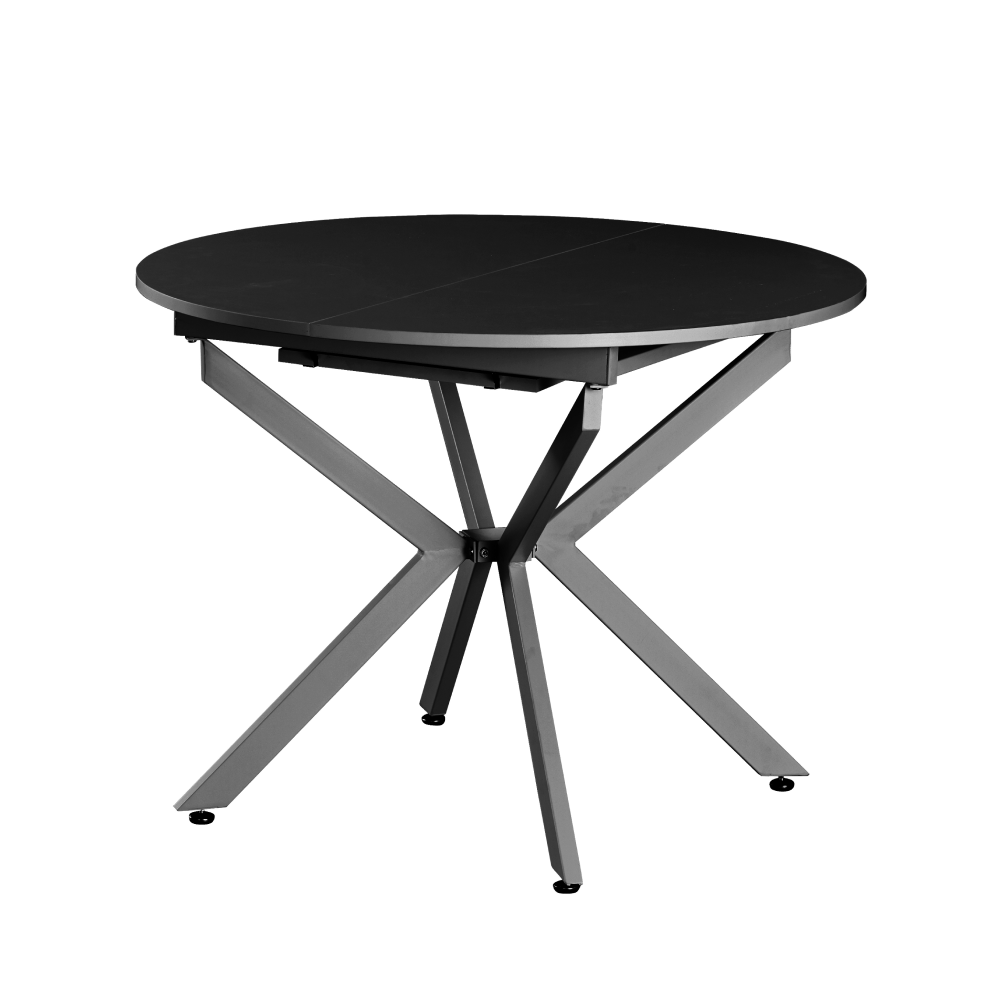 Masa dining ABERO, negru