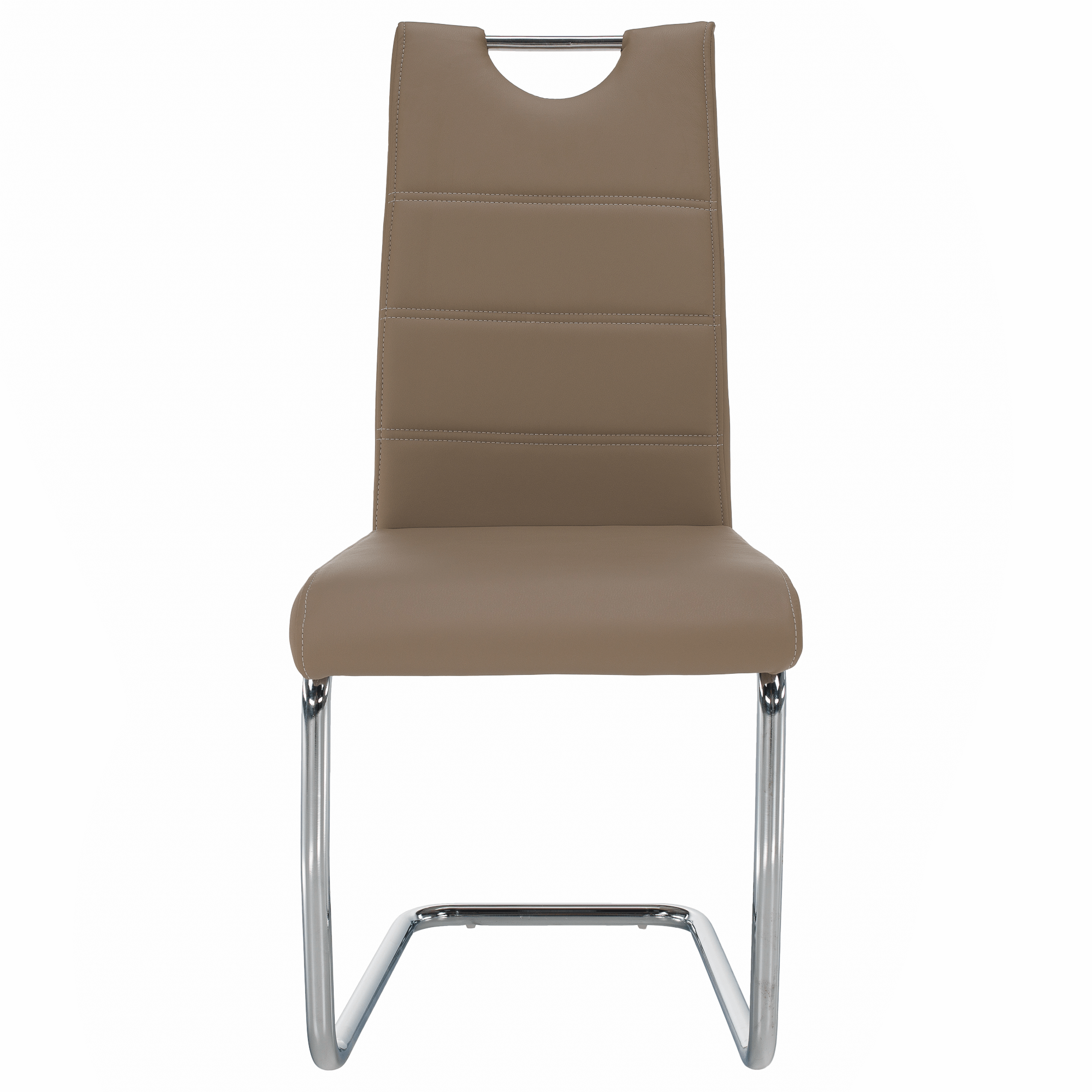 Scaun ABIRA, cappuccino / deschis