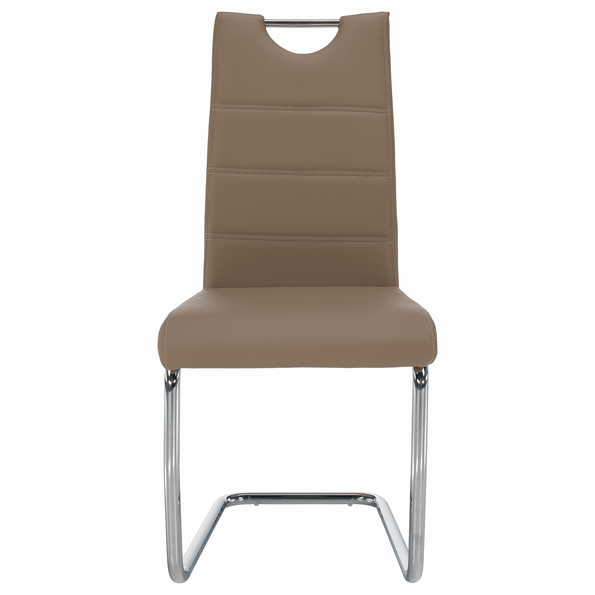 Scaun ABIRA, cappuccino / deschis