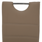Scaun ABIRA, cappuccino / deschis