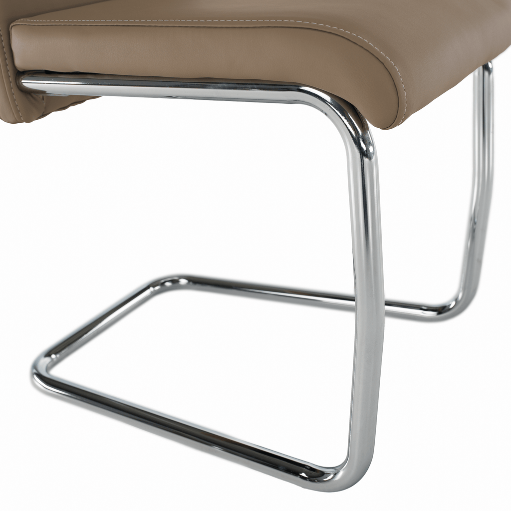 Scaun ABIRA, cappuccino / deschis