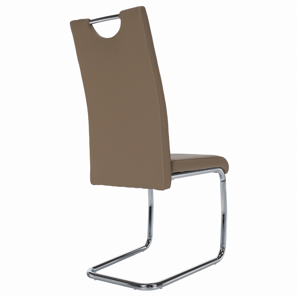 Scaun ABIRA, cappuccino / deschis
