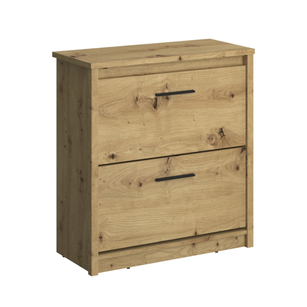 Dulap pentru pantofi 2K AIRON, stejar Artisan