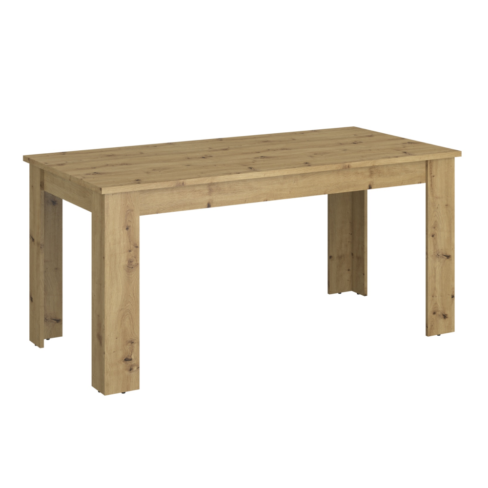 Masa dining extensibila AIRON, stejar Artisan, 160-210x90 cm