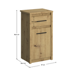 Comoda AIRON, stejar artisan
