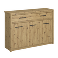 Comoda 3D2S AIRON, stejar Artisan