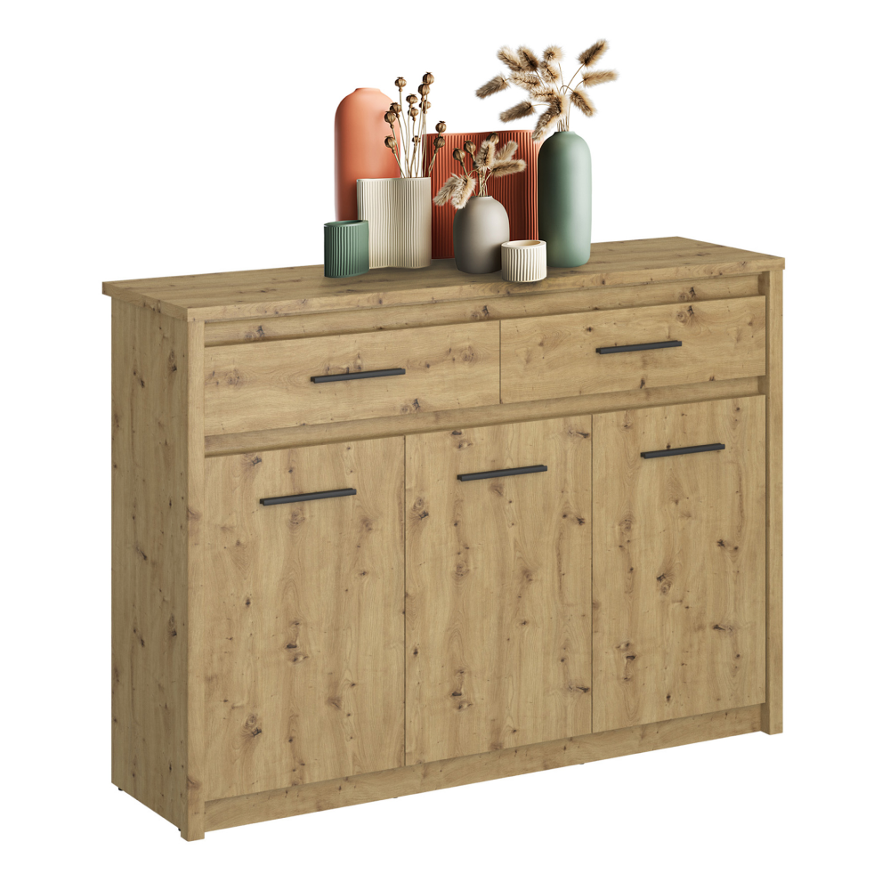 Comoda AIRON, stejar artisan