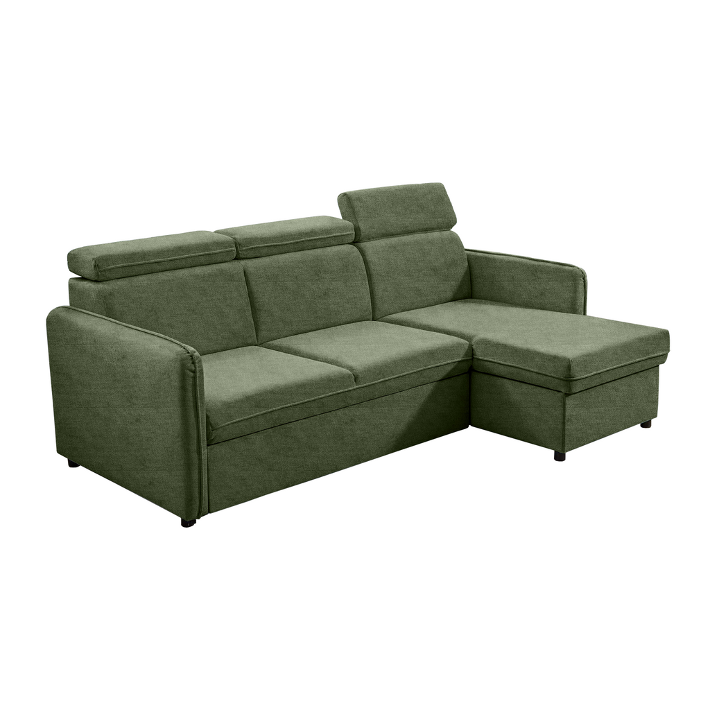 Canapea extensibila ALECHANDRO B ROH, verde