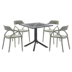 Scaun ALFIO, gri