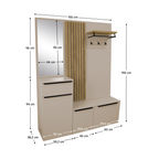 Mobilier de hol ALIVA V1, vedere 3