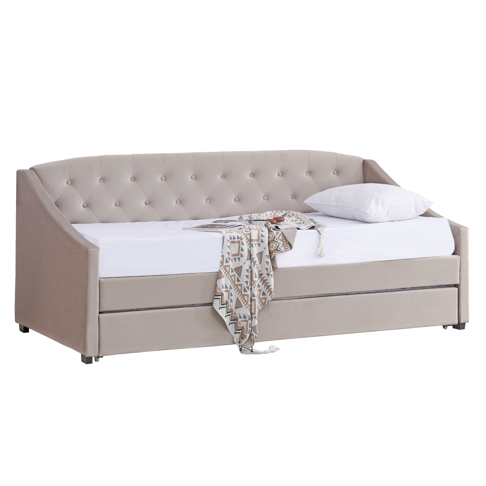 Pat extensibil ALODA, maro-gri Taupe